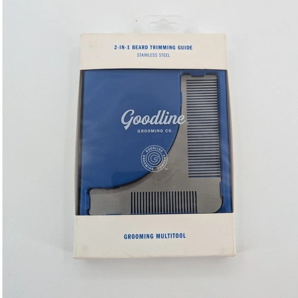 Goodline Grooming Co. Grooming Multitool -‎ 2-in-1 Beard Trimming Guide